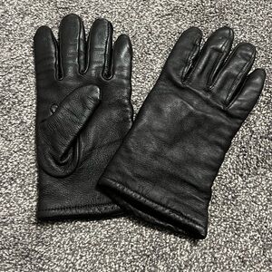 Hawkeye Black Sheepskin Leather Gloves Mens 8